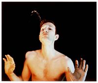 Bruce Nauman, Self-Portrait as a Fountain