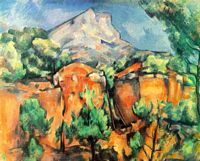 C�zanne, Le Mont Sainte-Victoire vu de la carriere Bibemus