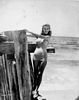 Carole at the beach c. 1941