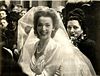 Arriving at the church with Kay Francis, Picture Post January 23, 1943