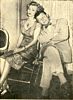 With Jack Carson after a radio show, Motion Picture April 1944