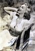 A sweet pose, autographed (1940)