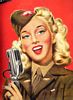 Carole in the USO, Colliers July 14, 1945