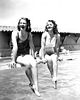 In the swim with Virginia Dale c. 1937