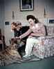 Carole and friend in color (1943)