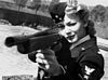 Defending her country c. 1942