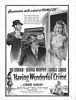 Cute ad for Having Wonderful Crime (1944)