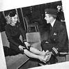 Carole buying shoes, Movie Life May 1945
