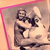 Carole on the sand, Motion Picture August 1941