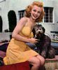 The pinup girl in yellow, Motion Picture August 1944