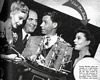 With George, Pat, and Lenore Aubert, Motion Picture September 1944