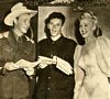 With Sinatra and Roy Rogers, Modern Screen, November 1944