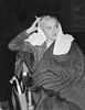 Wet Carole on the set of Mystery Sea Raider (1940)