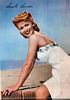 On the beach, Photoplay September 1942