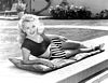 Lounging by the pool c. 1942