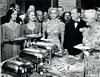 Carole at the buffet table, Road Show (1940)