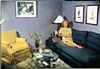 Relaxing on the sofa, Stardom July 1944