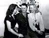 *With Simone Simon and a soldier c. 1942
