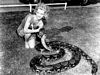 Woman and snake, 1 Million BC (1939)
