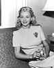 Carole in her living room (1944)