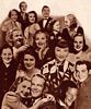 At the center of a sea of faces, Silver Screen April 1938