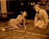 A happy moment with Busby Berkeley (1937-family collection)