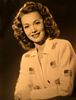 Carole with flags (1947-family collection),
