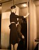 At a phone booth (1944-family collection)