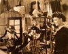 Trying on hats in A Scandal in Paris (1945-family collection)